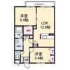 ベルアネス B棟の間取り画像