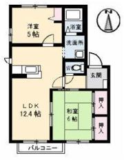 Cosmo Town B棟の間取り画像