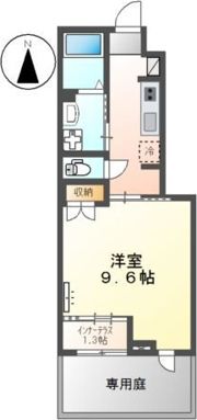 ウェルネスBの間取り画像