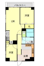 エンゼルハイム綱島第2の間取り画像