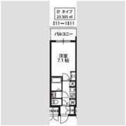 S-RESIDENCE新大阪駅前の間取り画像