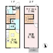 キューブの間取り画像