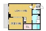 Halu吹田の間取り画像