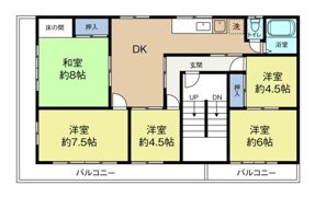 Jシーダの間取り画像