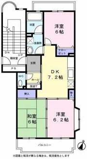 ソシアパル与野の間取り画像