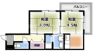 シャトーMOの間取り画像