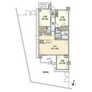 ルフォン横浜根岸の間取り画像