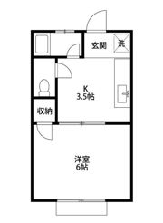 ヴィラグリーンの間取り画像
