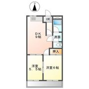 ヤマダハイツの間取り画像