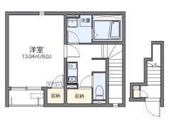 レオネクストHoneylakeの間取り画像