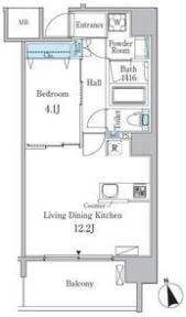 ルーエ池下の間取り画像
