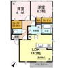 アムール E棟の間取り画像