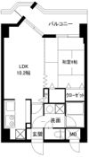 カルロ北目の間取り画像