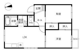 フレグランスSK2の間取り画像