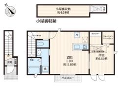 シティライツ本八幡の間取り画像