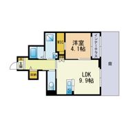 ユートピア博多の間取り画像
