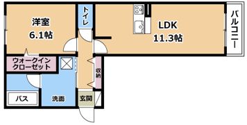 ハイドンホーフの間取り画像