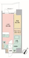 セレニテ神戸駅前アリエの間取り画像