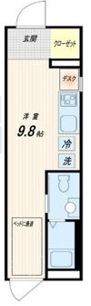 Fullea神楽坂の間取り画像