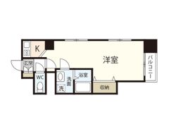 リバーフォレスト河原町（旧第2リヴィエール香川）の間取り画像
