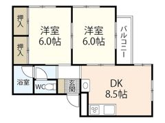 向洋細川ビルの間取り画像