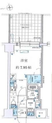 グランリーヴェル横濱和田町ELMOの間取り画像