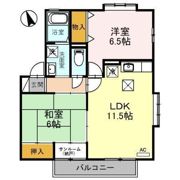 スーリール相木B棟の間取り画像