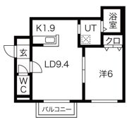 PRIME北広島の間取り画像