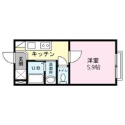 クオリア南仙台Bの間取り画像