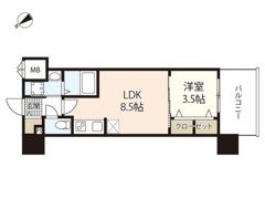 S-RESIDENCE空港通りawesomeの間取り画像