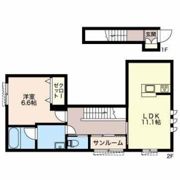 レジデンツファルケⅡの間取り画像