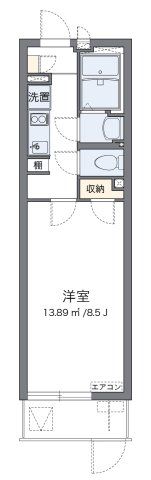 クレイノショコラの間取り画像