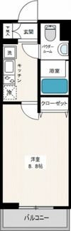 AZEST武蔵小金井の間取り画像