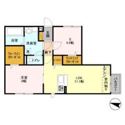 クレシアの間取り画像