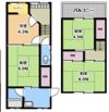 門真市野里町貸家の間取り画像
