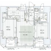 エステムプラザ梅田の間取り画像