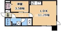 ベルヴィ石山の間取り画像