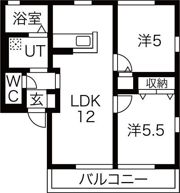 レトアハイムの間取り画像