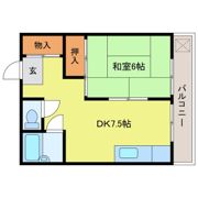 本宮ハイツの間取り画像