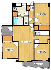 アルデールの間取り画像