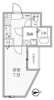 T’s Cuore西武柳沢の間取り画像