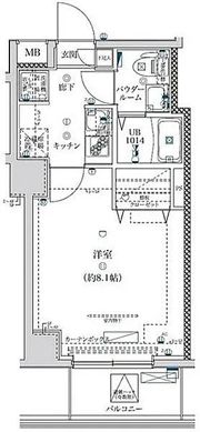 エスファルベ川口の間取り画像