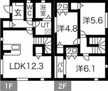 カノンBの間取り画像