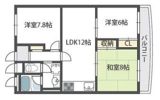 アパルトマン北千里の間取り画像