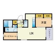 アルカディア須恵中央の間取り画像