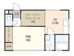 鹿籠コーポラスの間取り画像