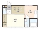 鹿籠コーポラスの間取り画像