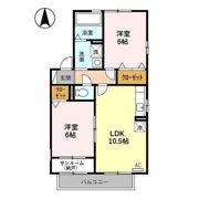 ベルリネッタⅡの間取り画像