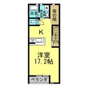 ボンジュール追分の間取り画像
