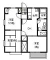 クラブナウ上佐野Cの間取り画像